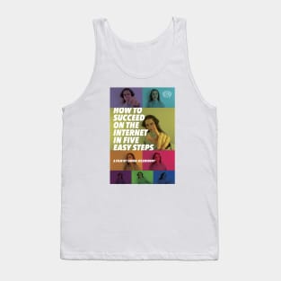 "How to Succeed on the Internet in Five Easy Steps" by Simon Jeczmienny (Norwich Free Academy) Tank Top